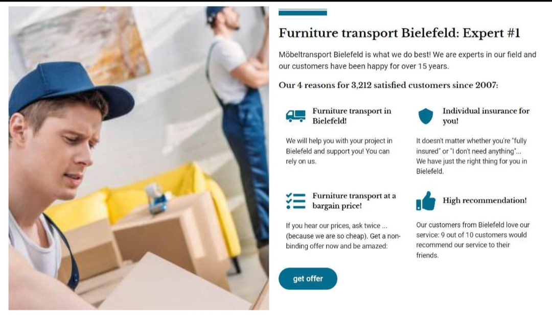 moebeltransport-in-bielefeld.de, Eckendorfer Str. in Bielefeld