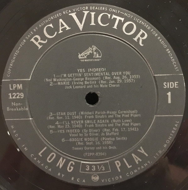 Yes Indeed! | Sinatraology - The Ultimate Frank Sinatra Discography
