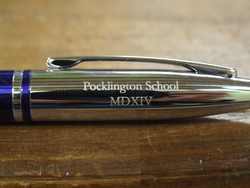 Pocklington School Engraved Cross Calais Ball Pen