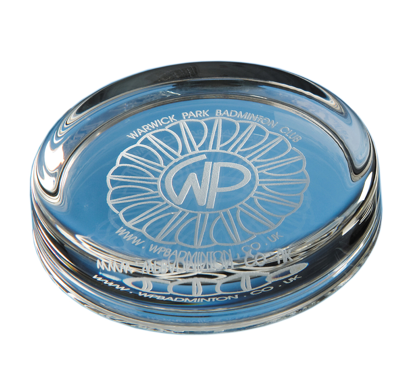 Round Glass Paperweight (CA1716)