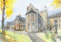 Autumn Scene Pocklington School