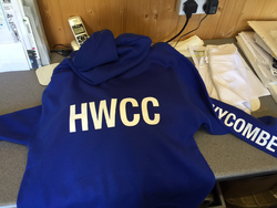 HWCC Club Hoodie - Contrast Royal Blue/Navy Blue