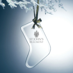 Glass Christmas Decoration