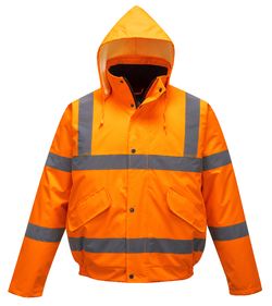 HI VIS BOMBER JACKET