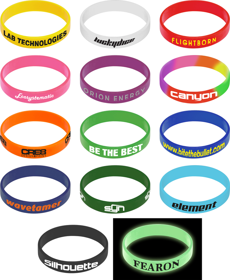 Express Silicone Wristbands (PR0301) Recognition Express