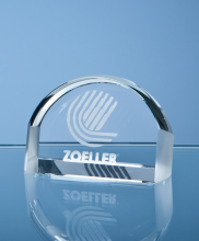 8cm Optical Crystal Magnifying Paperweight