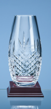 20cm Mayfair Lead Crystal Barrel Vase 