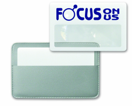 Magnifying Business Card
