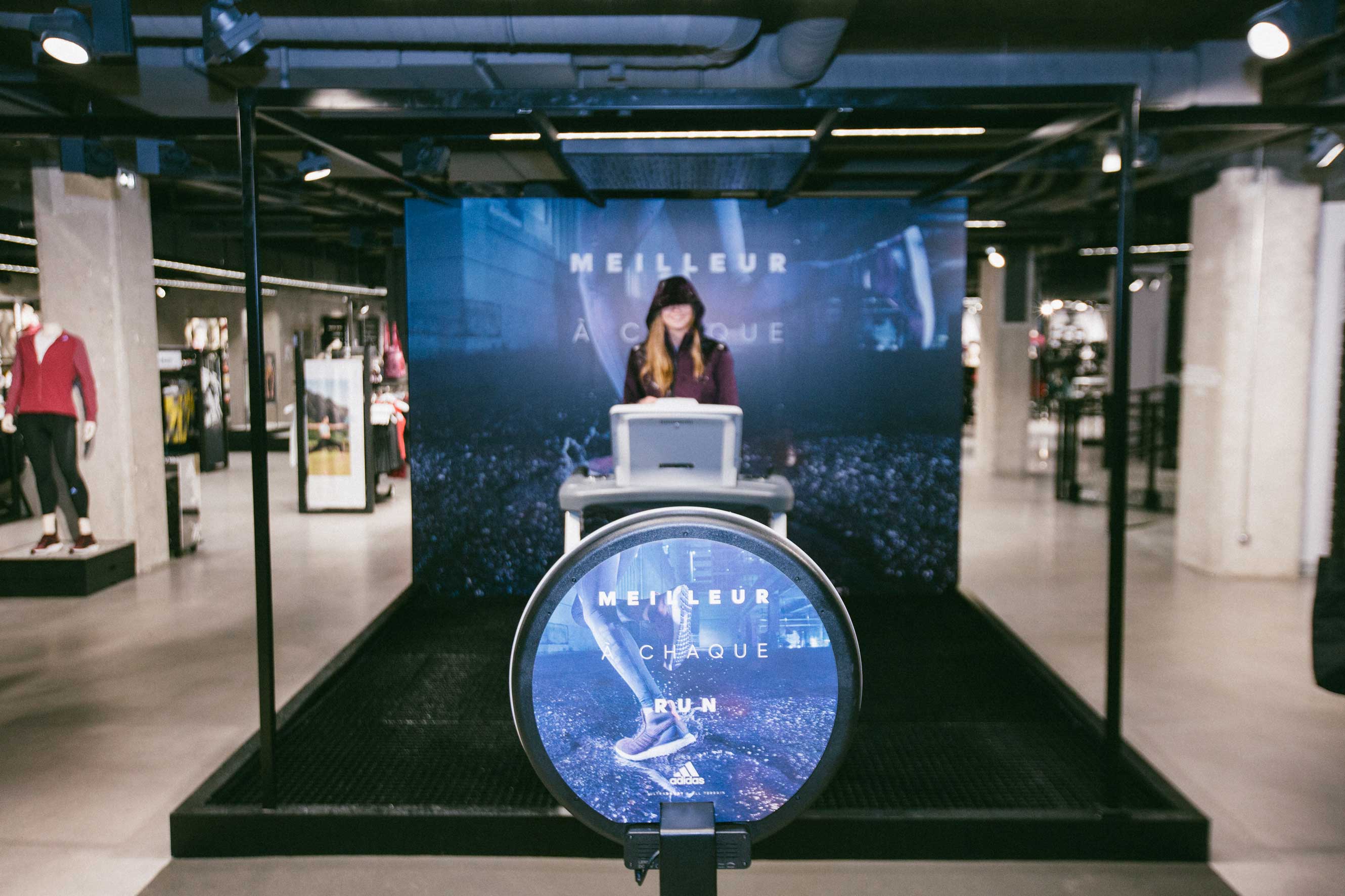 photo événement Adidas