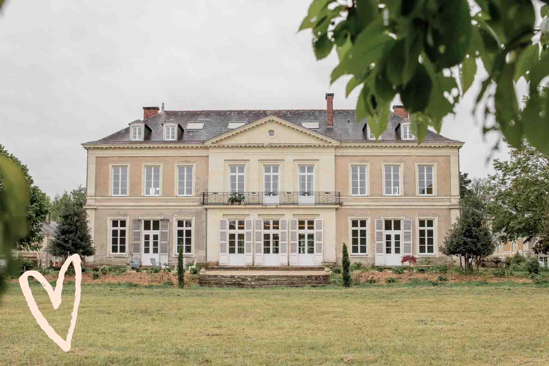 Lieu de mariage dans un manoir