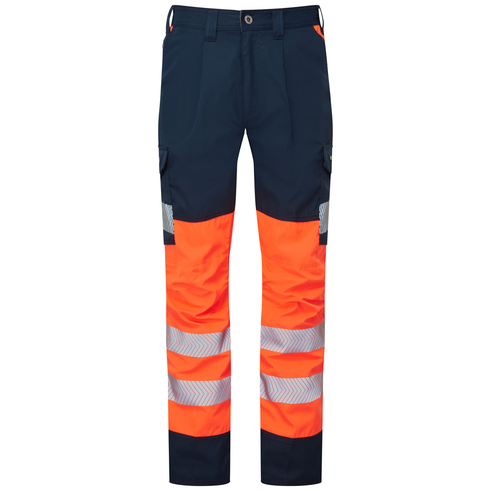hv orange/navy