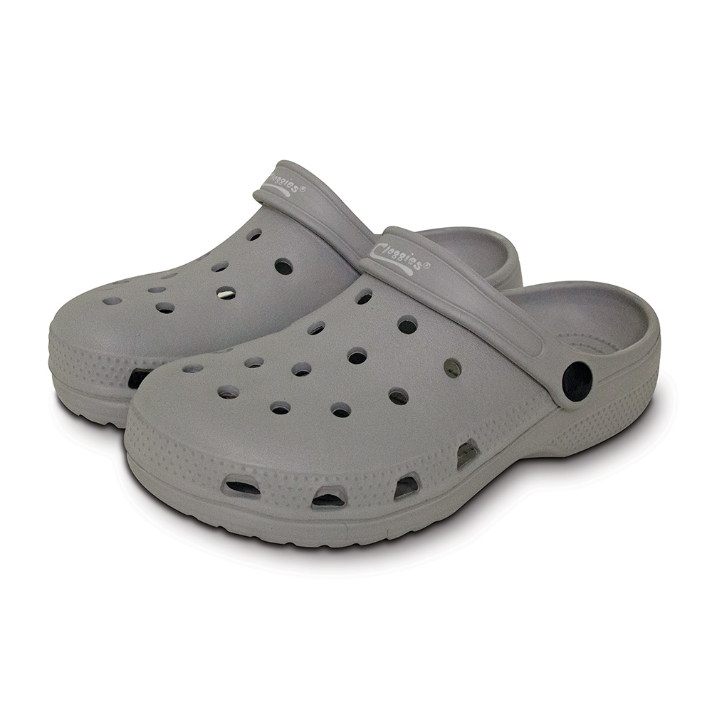 T&C Casual Cloggies Soft Grey