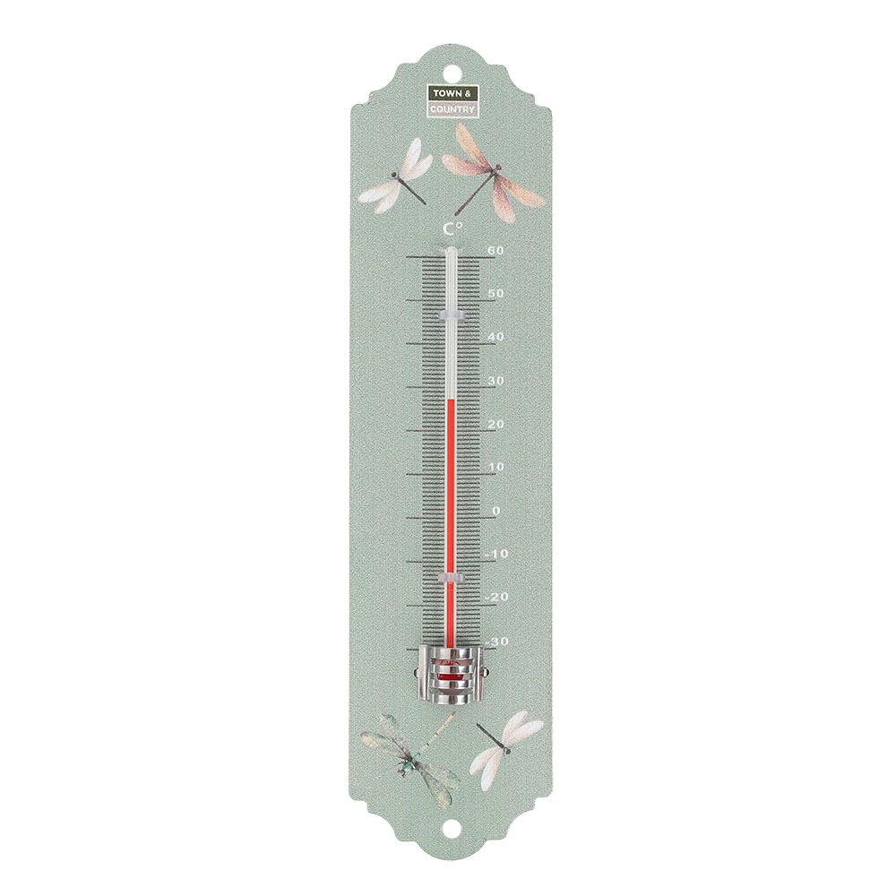 D/F GREEN GARDEN THERMOMETER (36)