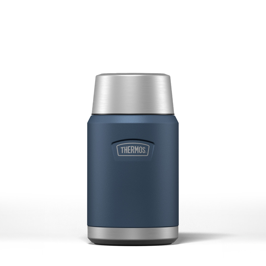 Icon Food Flask Navy
