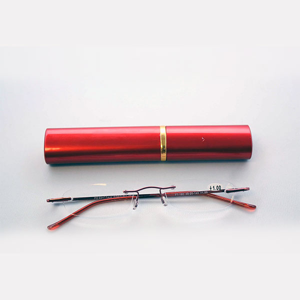 READING GLASSES / RIMINI RED-1.00