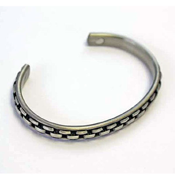 Bracelet-Magnetic-Silver Links Design