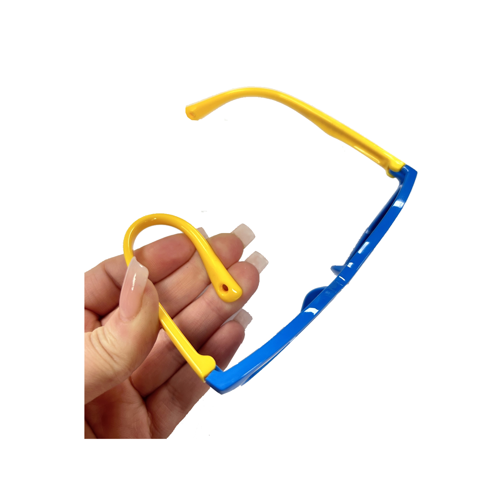 Children Soft Sunglasses (Jack) Blue Yellow