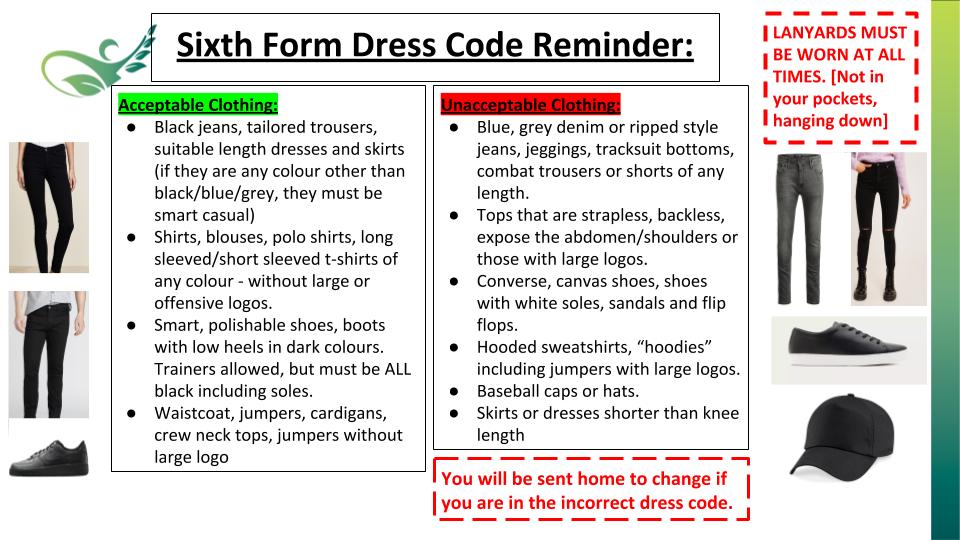 Sixth Form Dress Code Alperton Community School