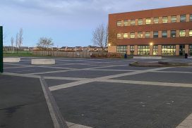 Outdoor courtyard