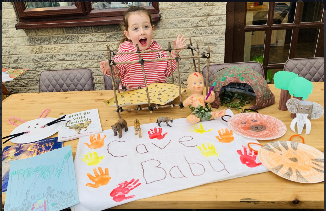 Lottie's Cave Baby story sack