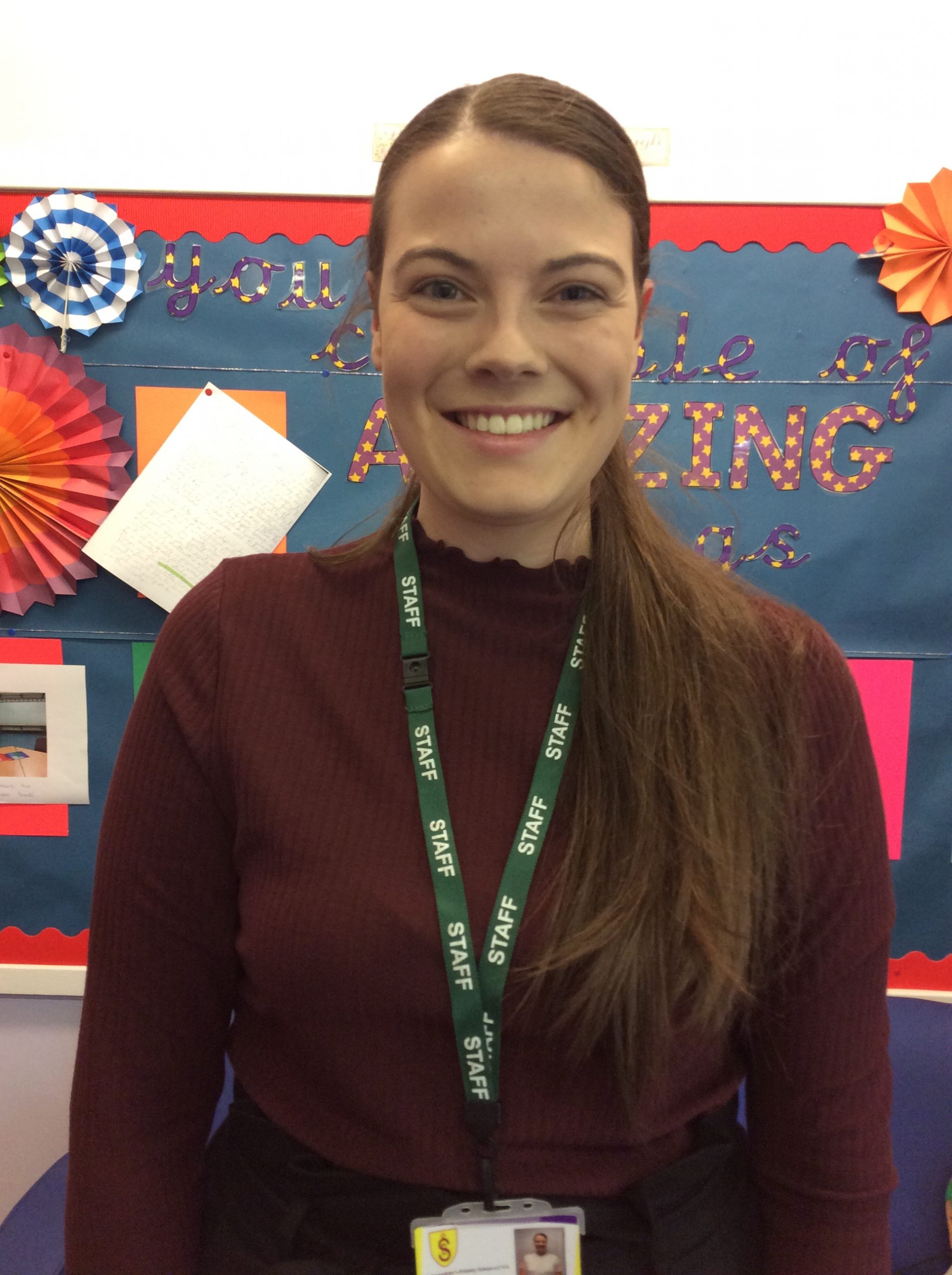 Miss E Lumley : Nursery Class teacher (2 days)