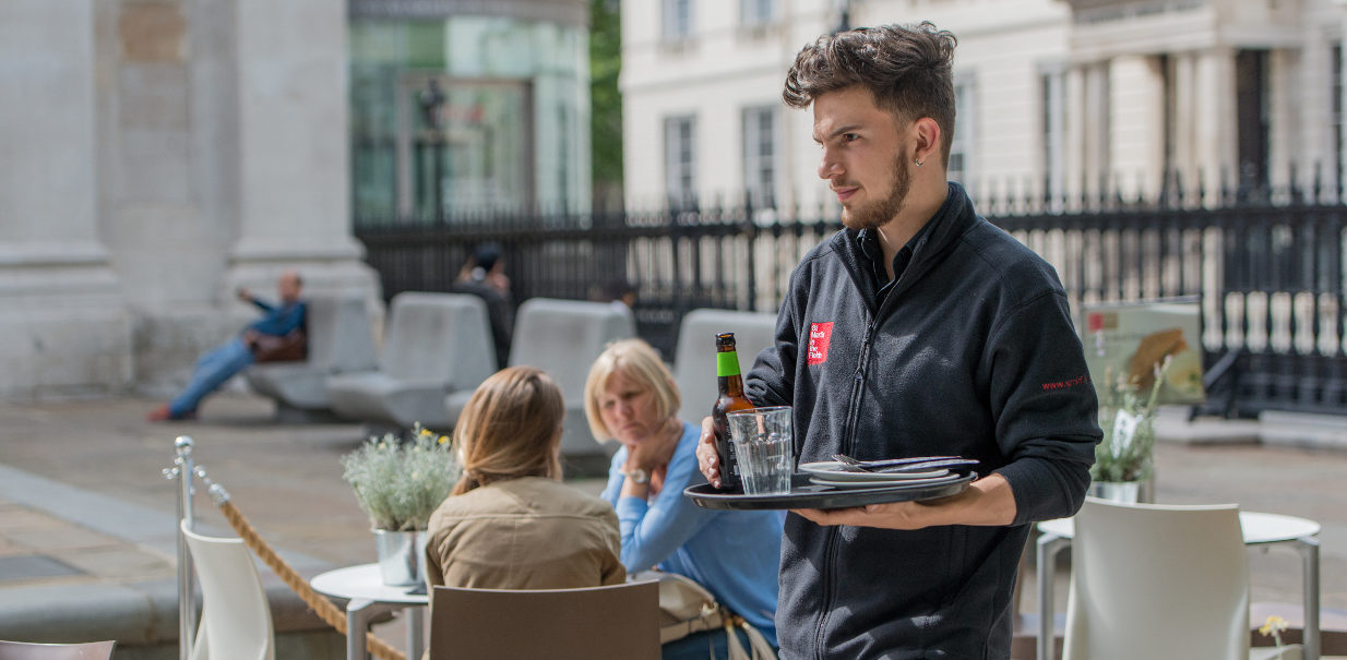 Working for us - Cafe
