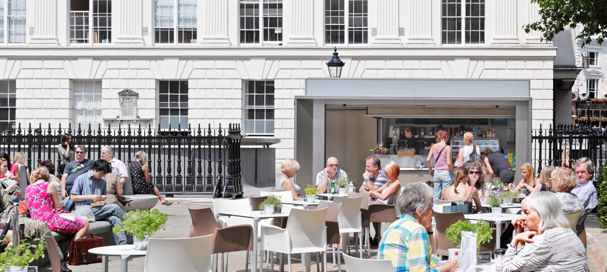 Cafe in the Courtyard