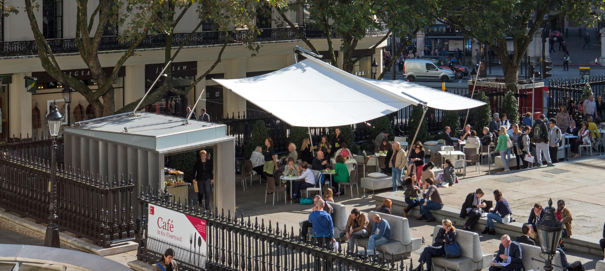 Cafe in the Courtyard