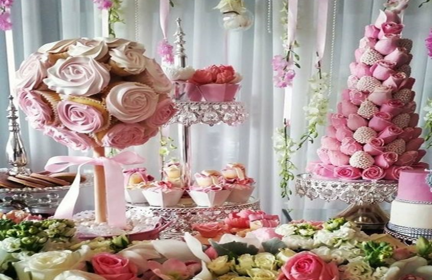luxury wedding cake