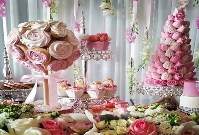 luxury wedding cake