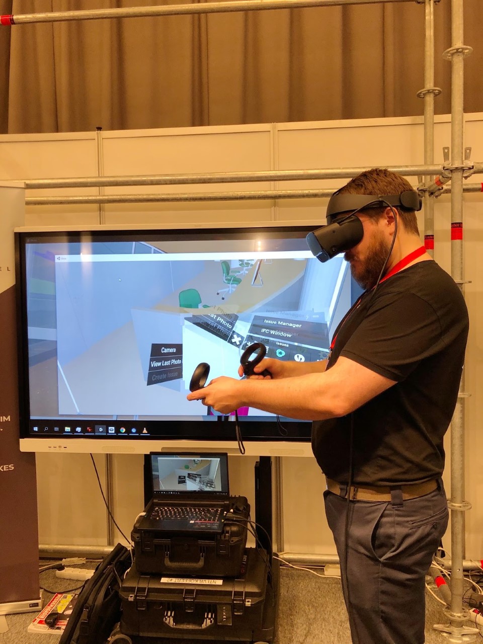 VR demo Demonstrasjon av VR under årets Bygg Reis Deg