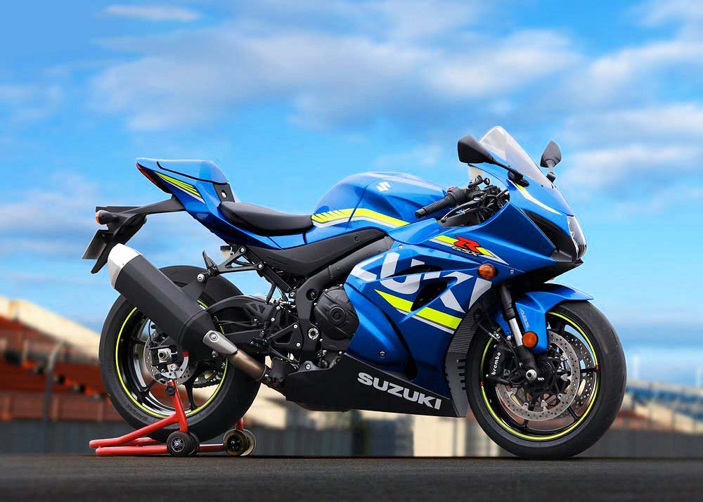 På Automessen kan du se den helt nye 2018 modellen Suzuki GSXR 1000 R.