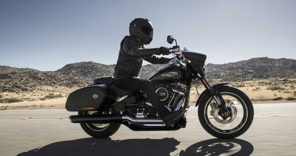 H-D Softail Sport Glide kan prøvekjøres på MC-messens Vårmønstring 2018