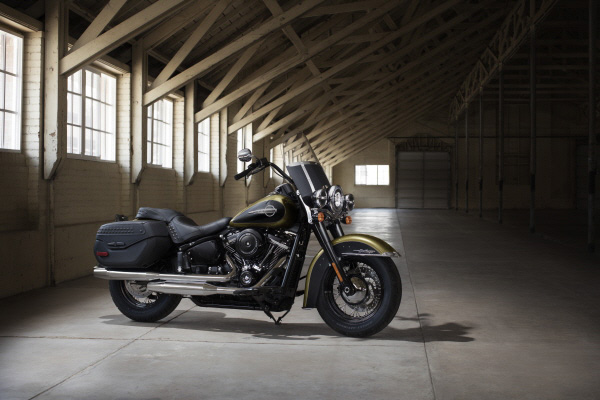 H-D Heritage Softail Classic kan prøvekjøres på MC-messens Vårmønstring 2018