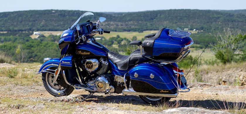 Indian Roadmaster Elite kan prøvekjøres på MC-messens Vårmønstring 2018