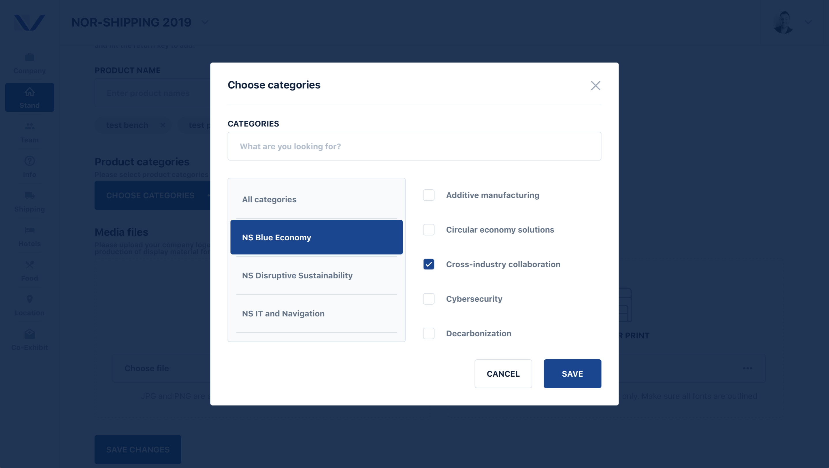 PRODUCT CATEGORIES