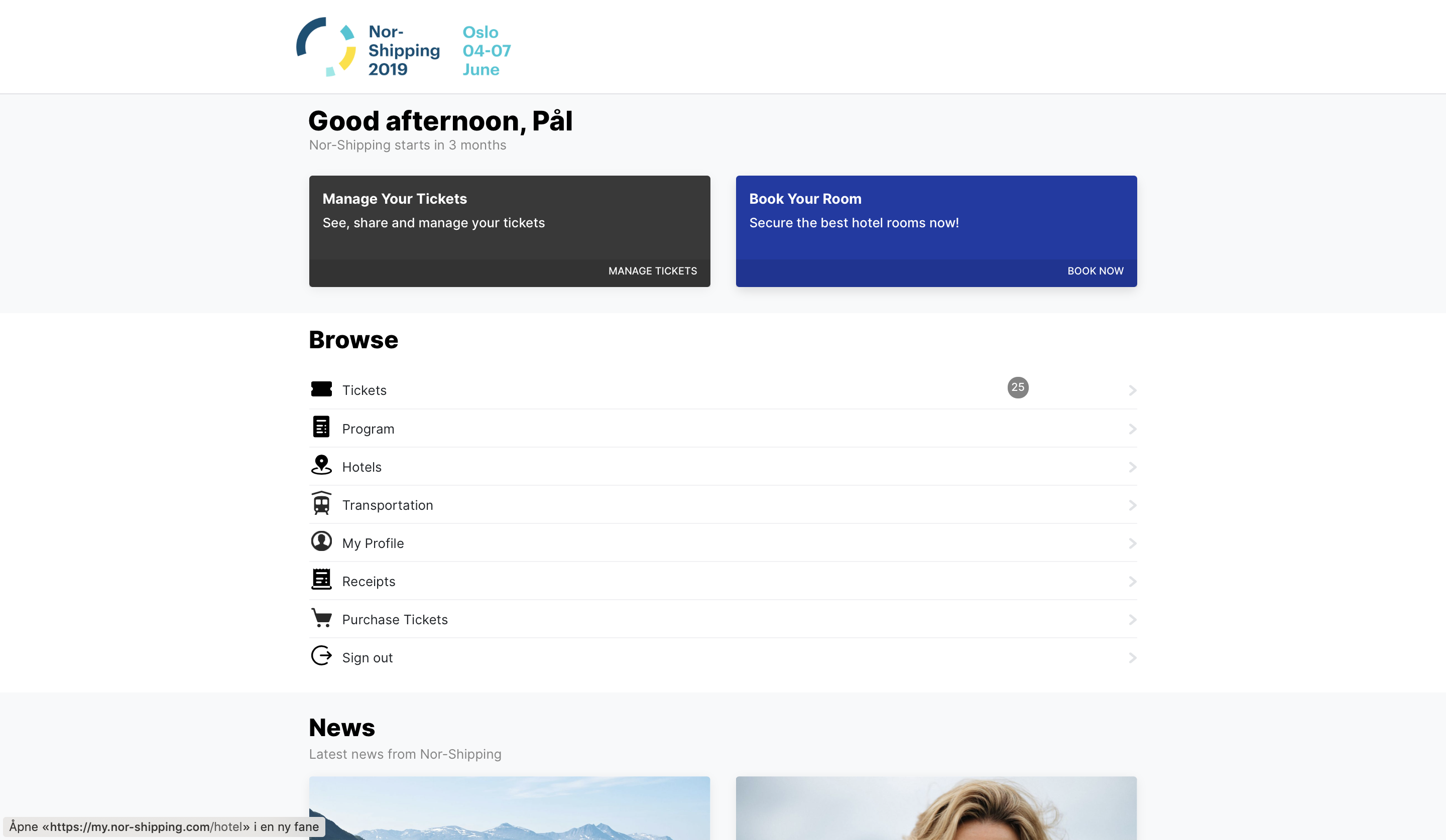 1. YOUR PERSONAL DASHBOARD