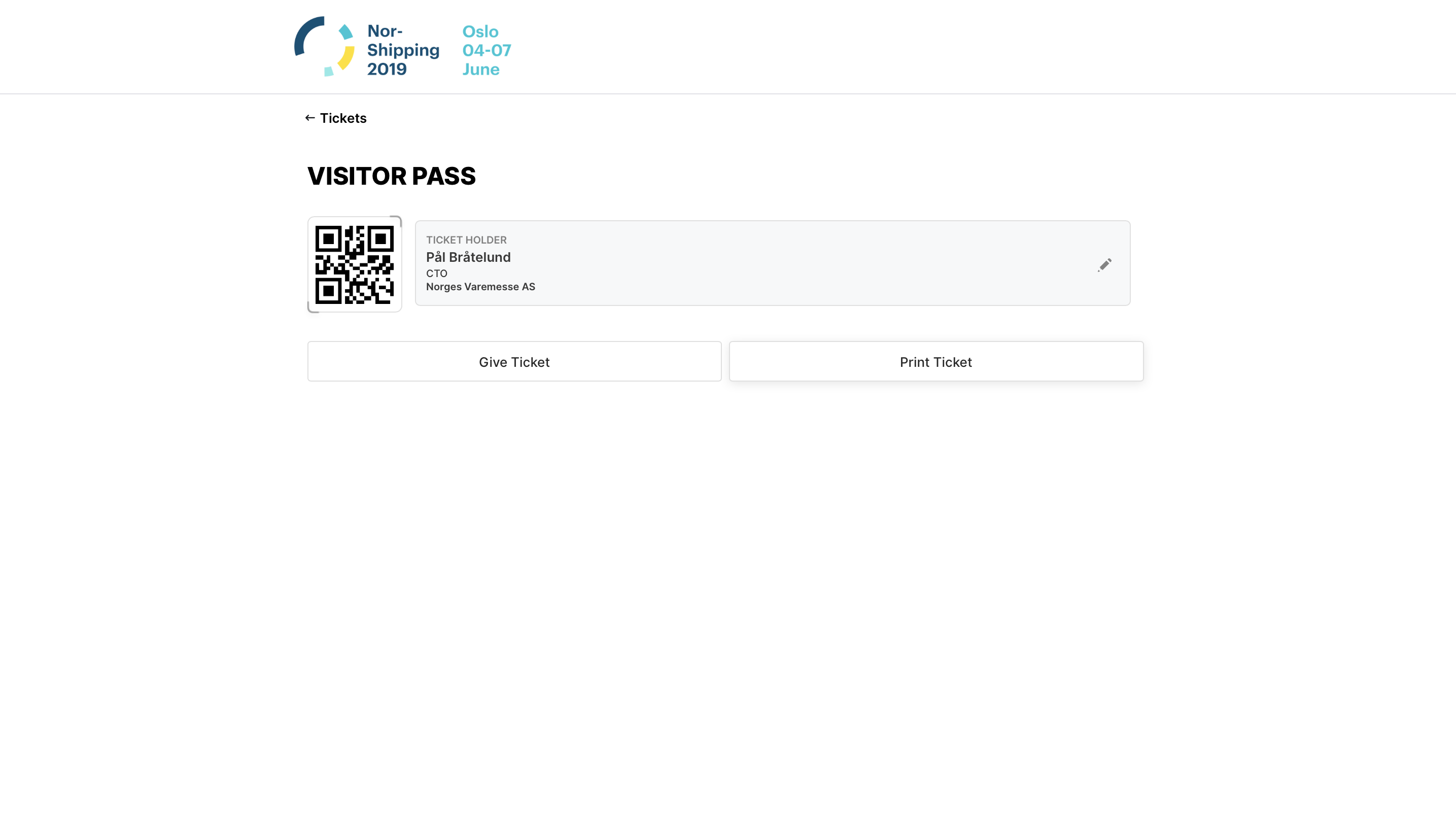 5. PRINT A TICKET