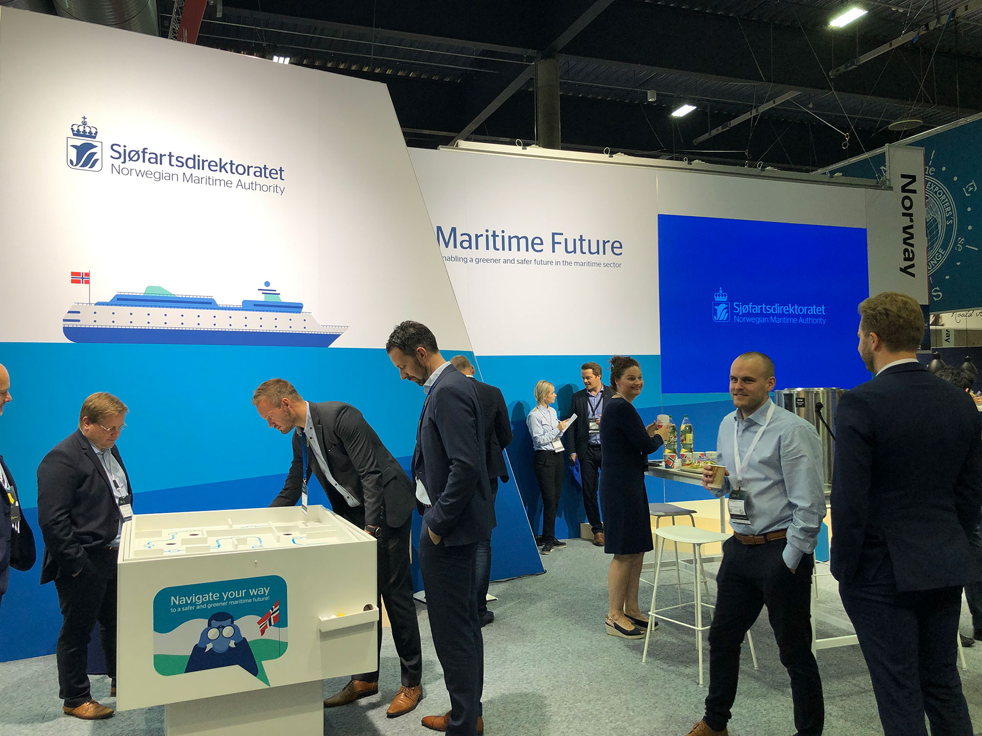 The exhibitor experience with the Norwegian Maritime Authority
