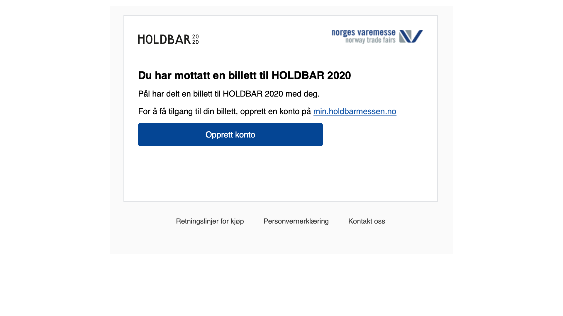 6. MOTTAKER FÅR E-POST