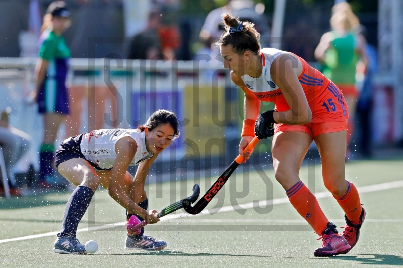 Soccrates Images L R Yui Ishibashi Of Japan Women Frederique Matla Of Holland Women
