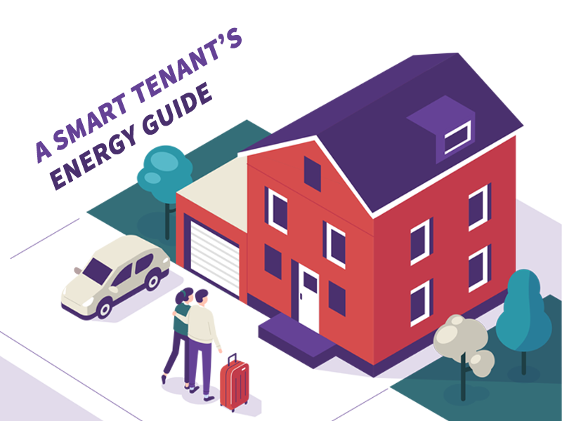 Illustration of two house tenants