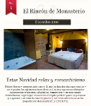 Boletín de correo electróncio de las Casas Rurales El Rincón de Monasterio