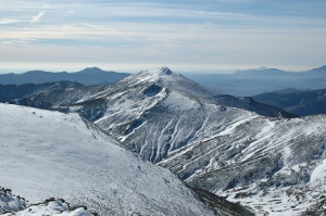 El Cerrón desde el Pico del Lobo