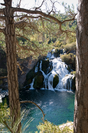 Vista del Salto de Poveda - Alto Tajo