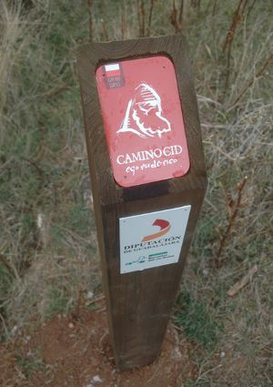 Mojón Camino del Cid