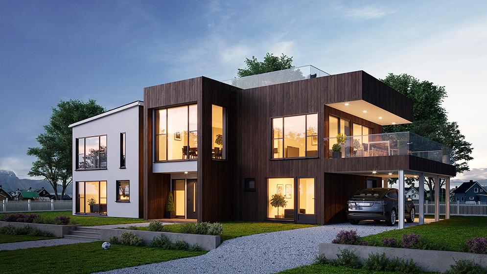 Get Norske hus strandli Desktop Wallpaper Free