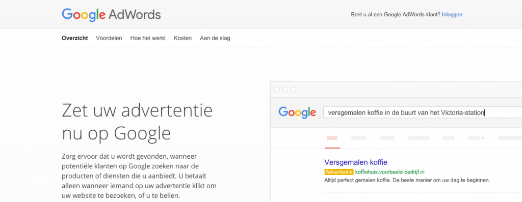 wat is google adwords