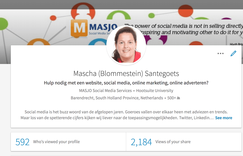 Data export Linkedin