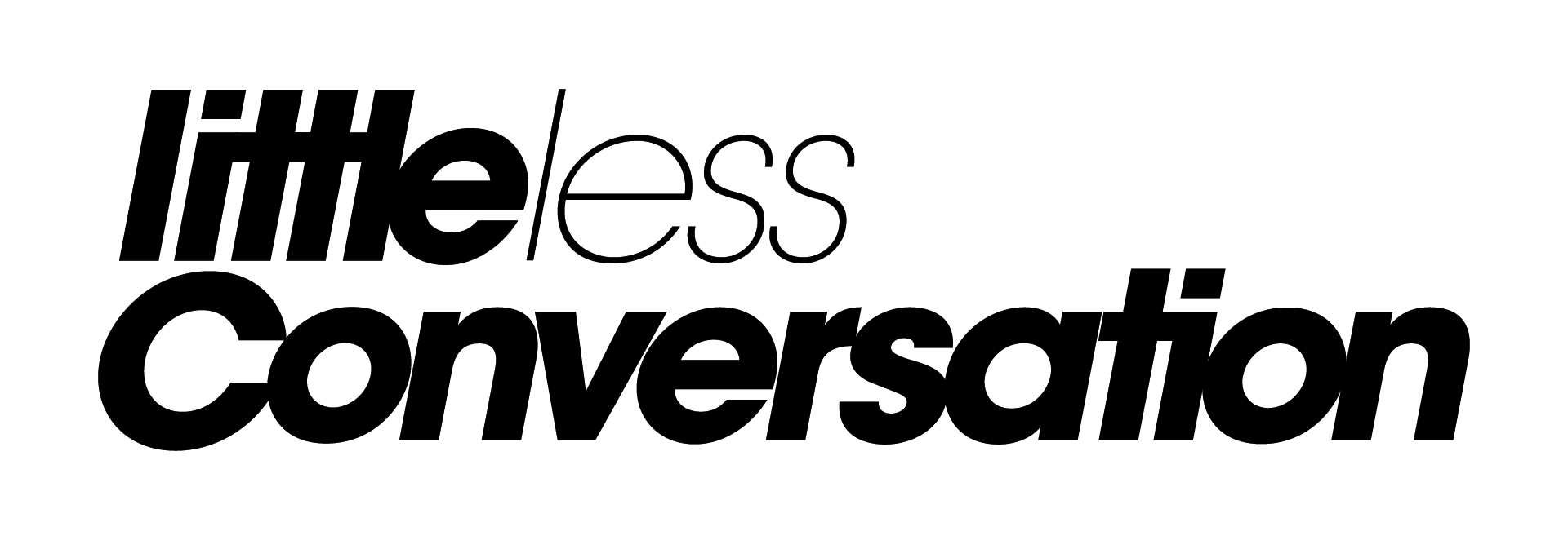 Little less conversation logo